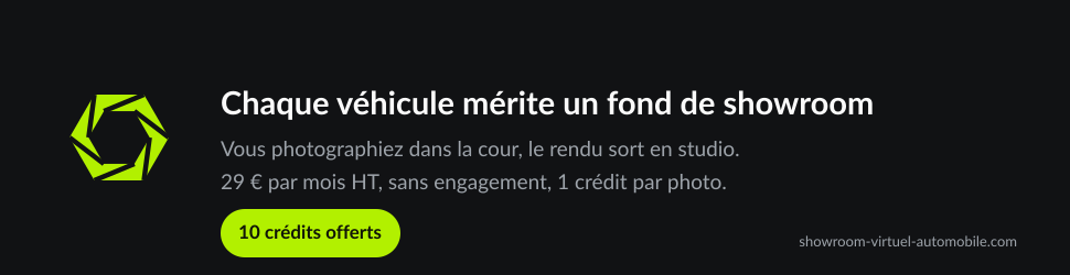 Bannière Showroom Virtuel Bannière 970 x 250